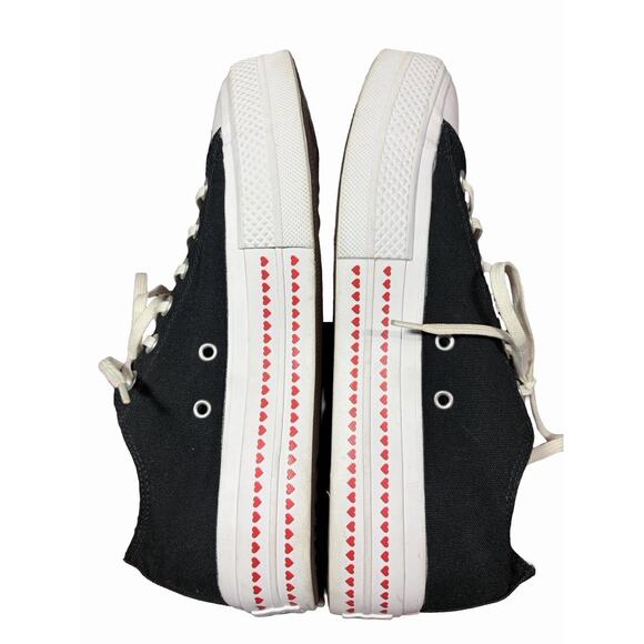 Converse Chuck Taylor All Star Love Yourself First Platform Women Sz 10 Hearts - Picture 8 of 13